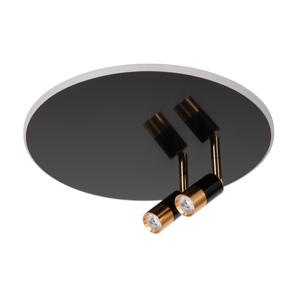 Lucide Design plafondlampJubel zwart Ø 40cm - 71100/40/09